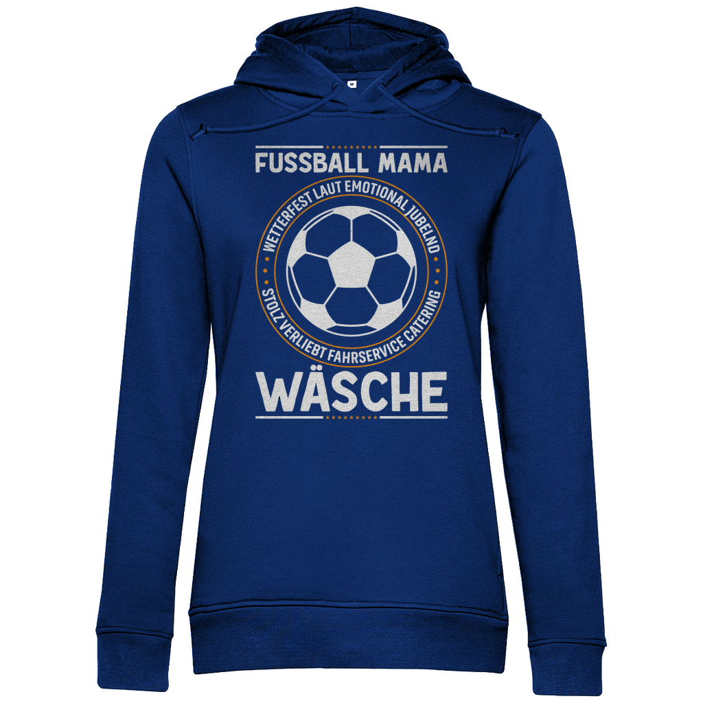 Damen Premium Bio Hoodie Fußball-Mama