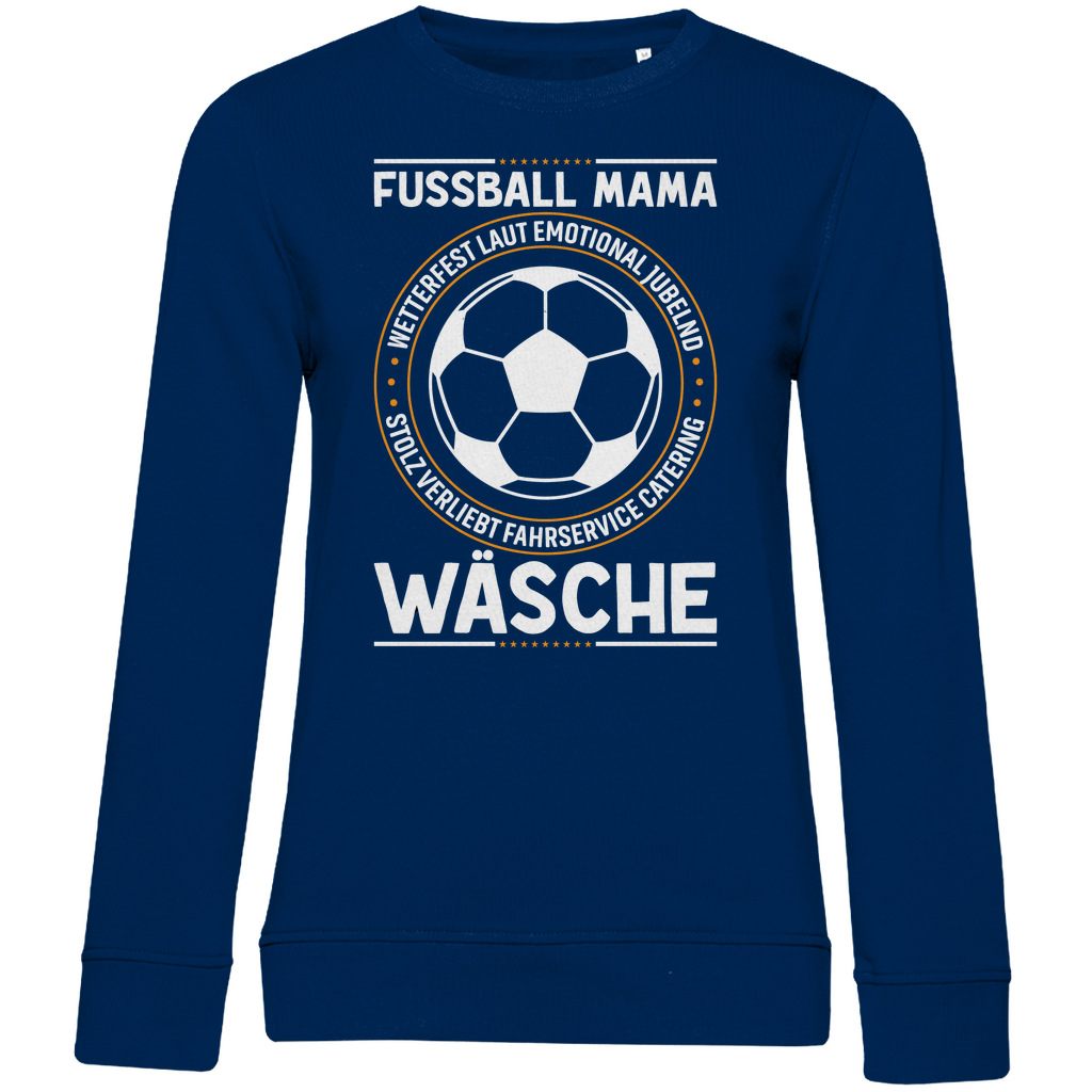 Damen Premium Bio Sweatshirt Fußball-Mama