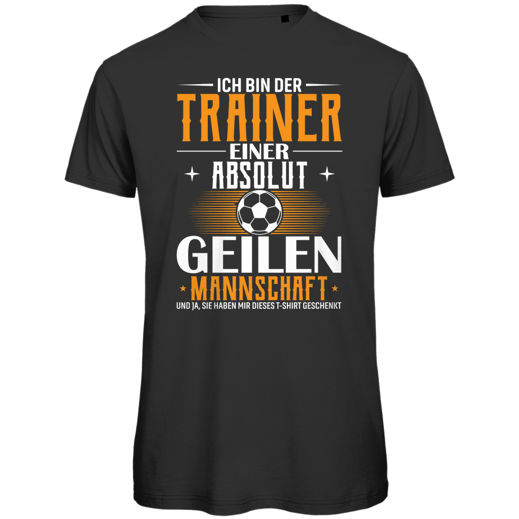 Herren Premium Bio T-Shirt Trainer