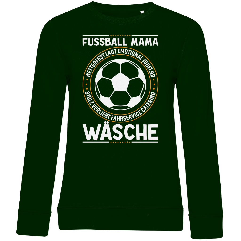 Damen Premium Bio Sweatshirt Fußball-Mama