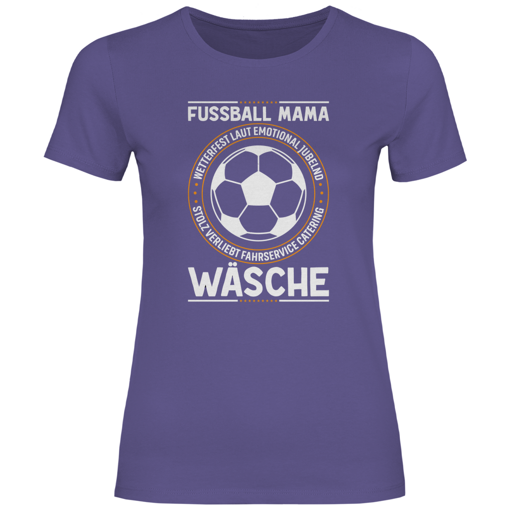 Damen T-Shirt Fußball-Mama