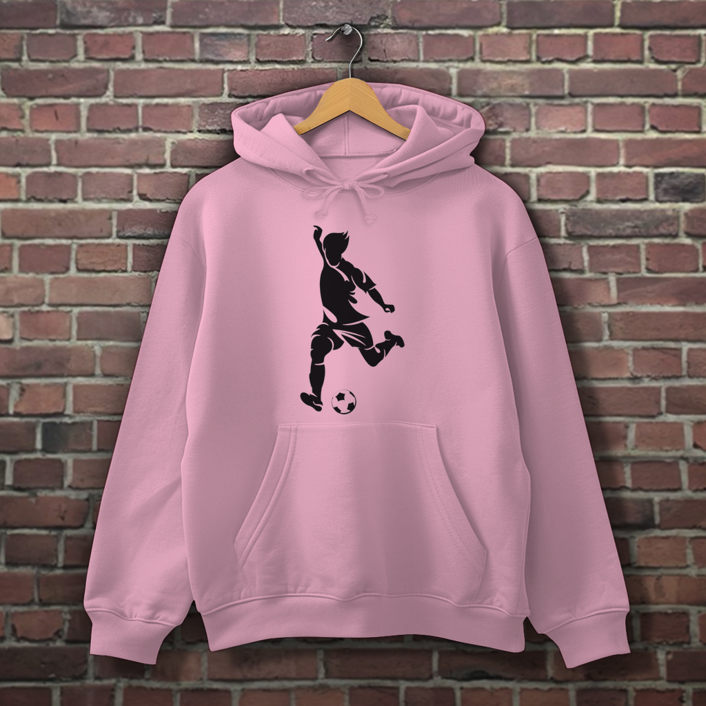 Herren Hoodie Fußballer
