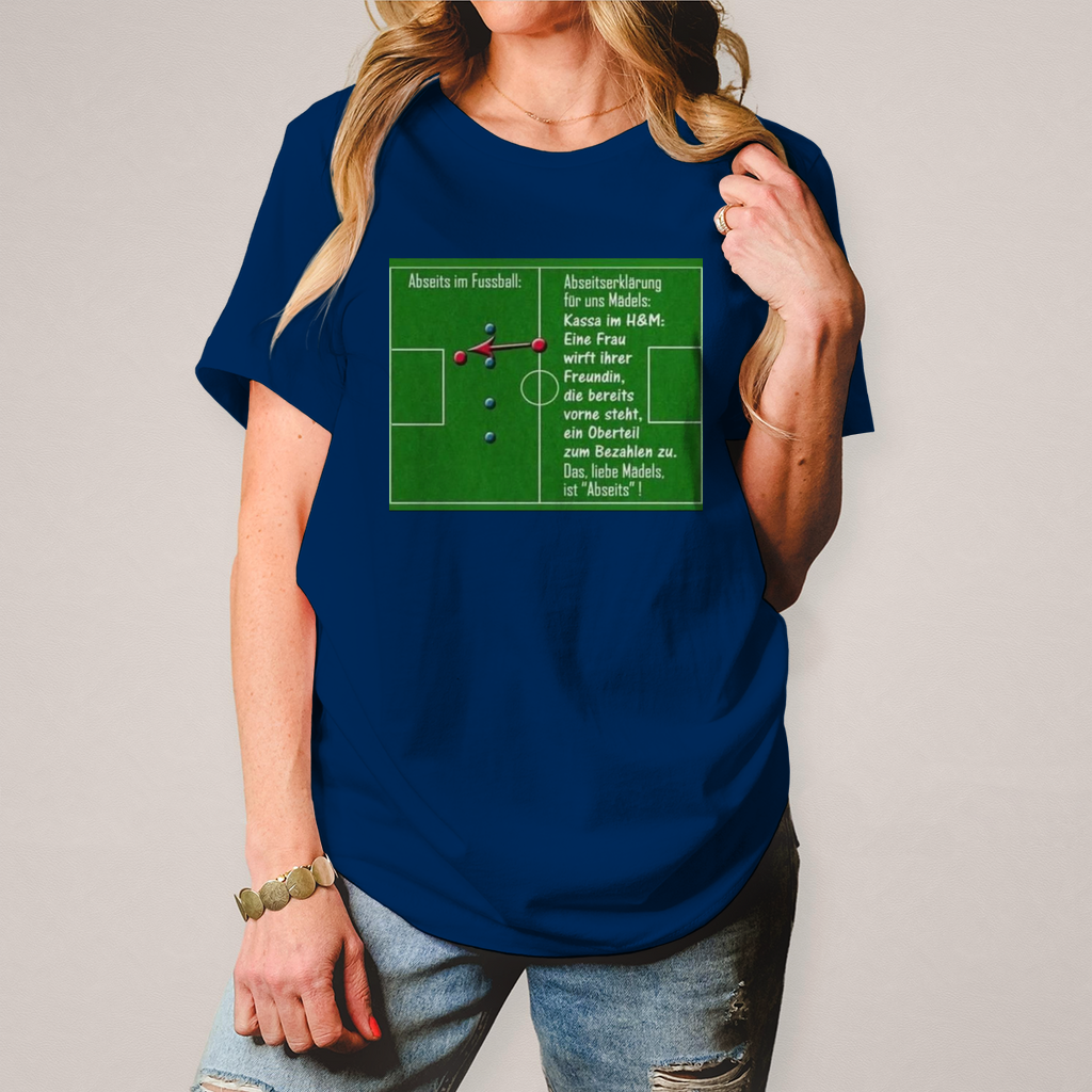 Damen T-Shirt Abseits