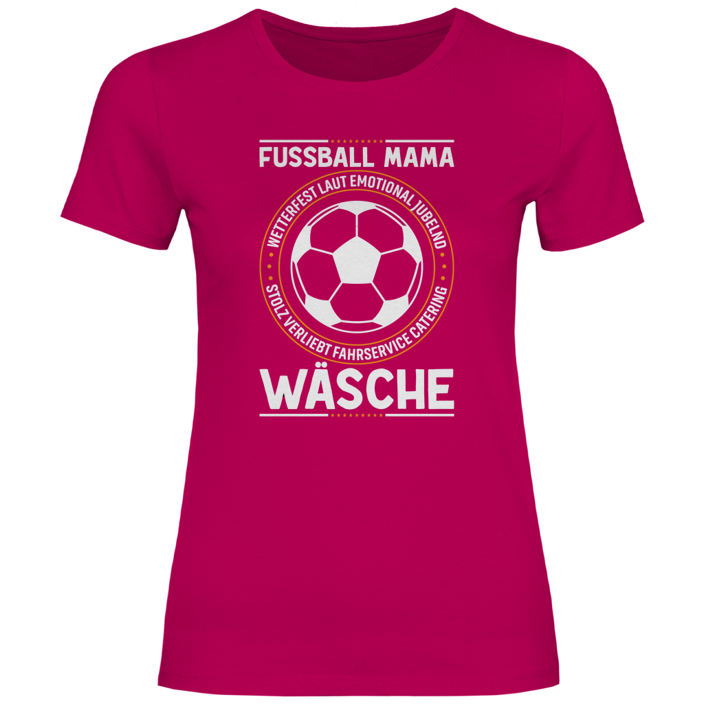 Damen T-Shirt Fußball-Mama