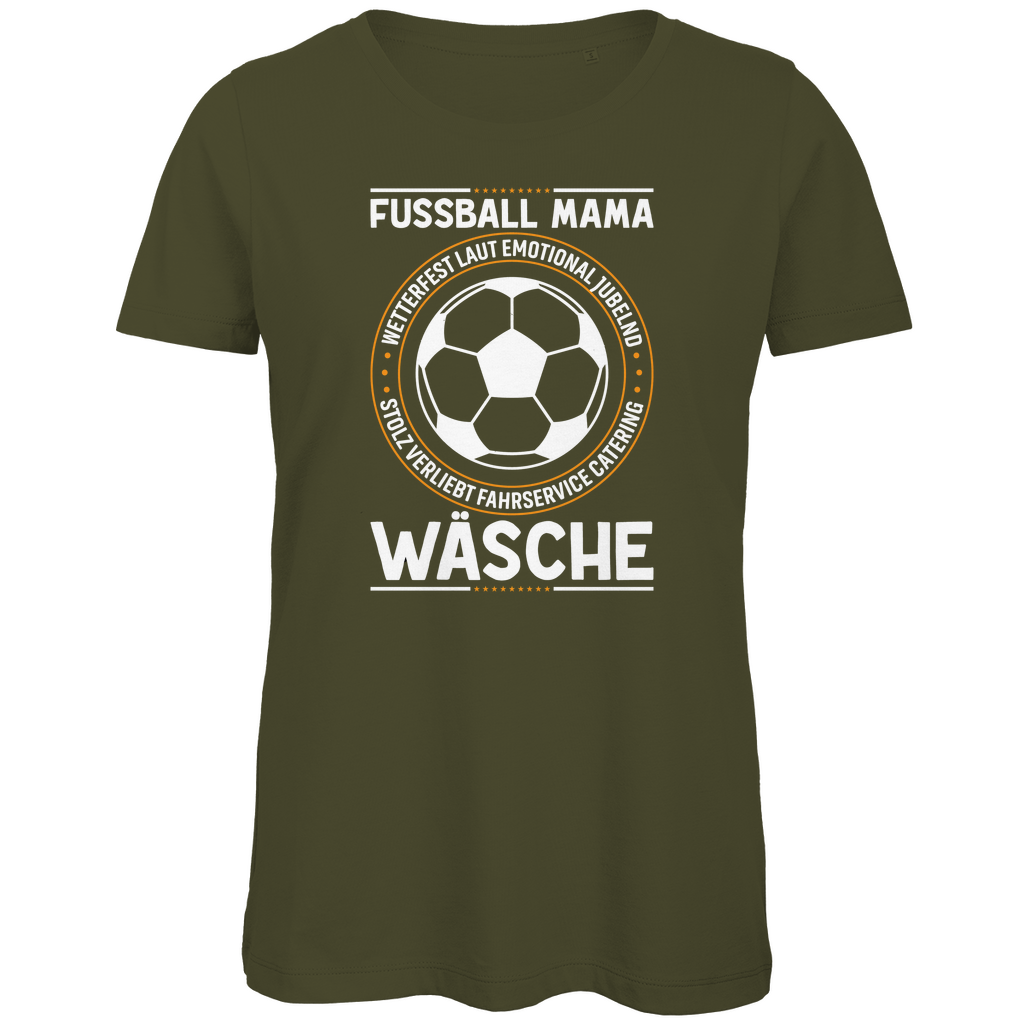 Damen Premium Bio T-Shirt Fußball-Mama