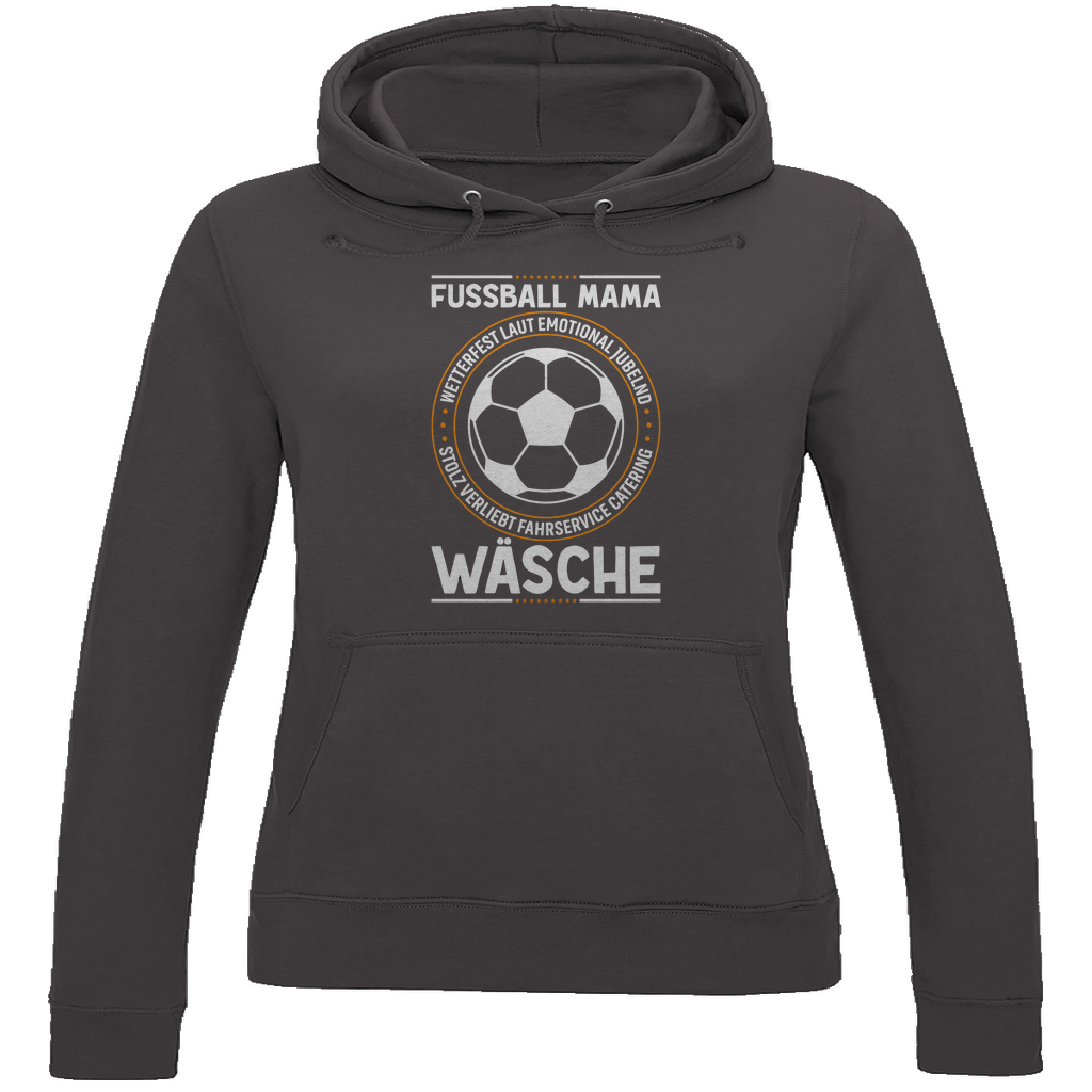 Damen Hoodie Fußball-Mama