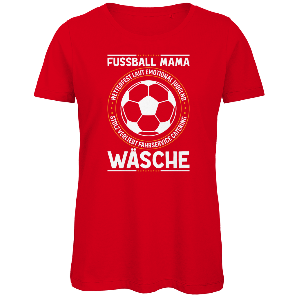 Damen Premium Bio T-Shirt Fußball-Mama