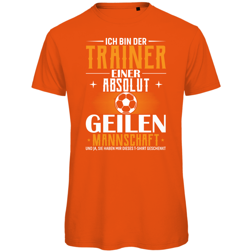 Herren Premium Bio T-Shirt Trainer