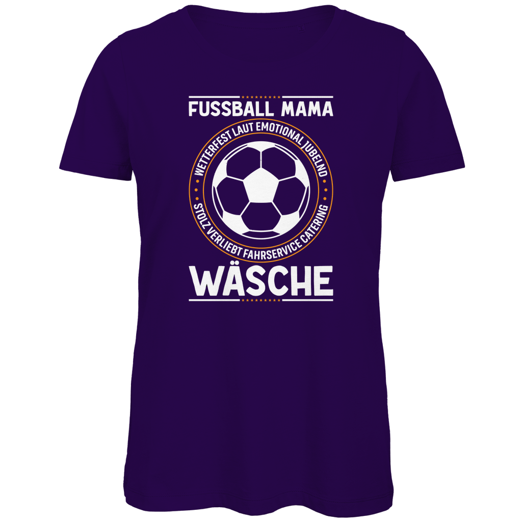 Damen Premium Bio T-Shirt Fußball-Mama