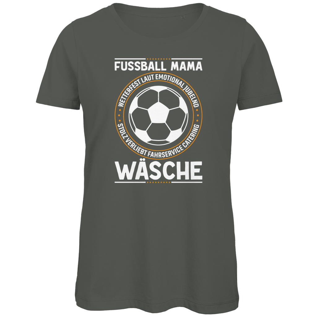 Damen Premium Bio T-Shirt Fußball-Mama