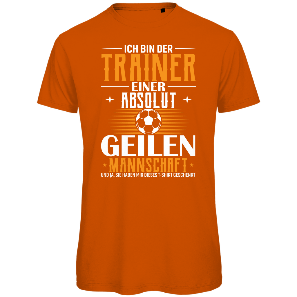 Herren Premium Bio T-Shirt Trainer
