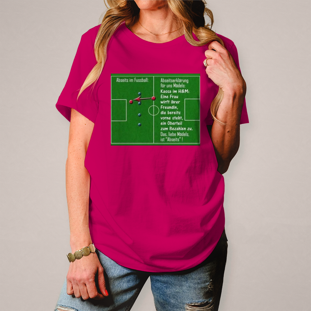 Damen T-Shirt Abseits