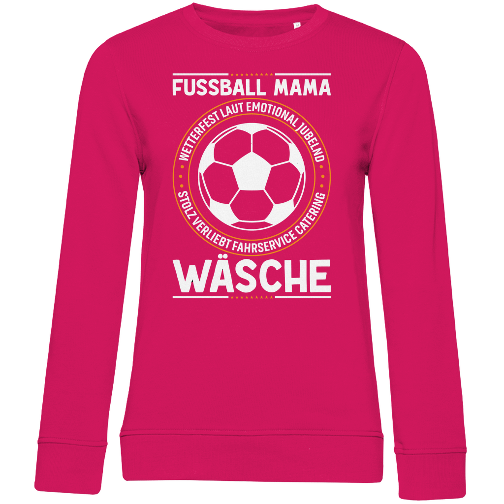 Damen Premium Bio Sweatshirt Fußball-Mama