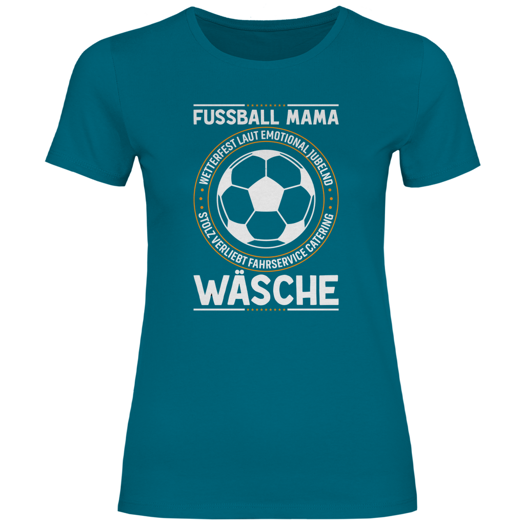 Damen T-Shirt Fußball-Mama