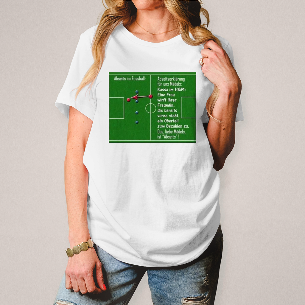 Damen T-Shirt Abseits
