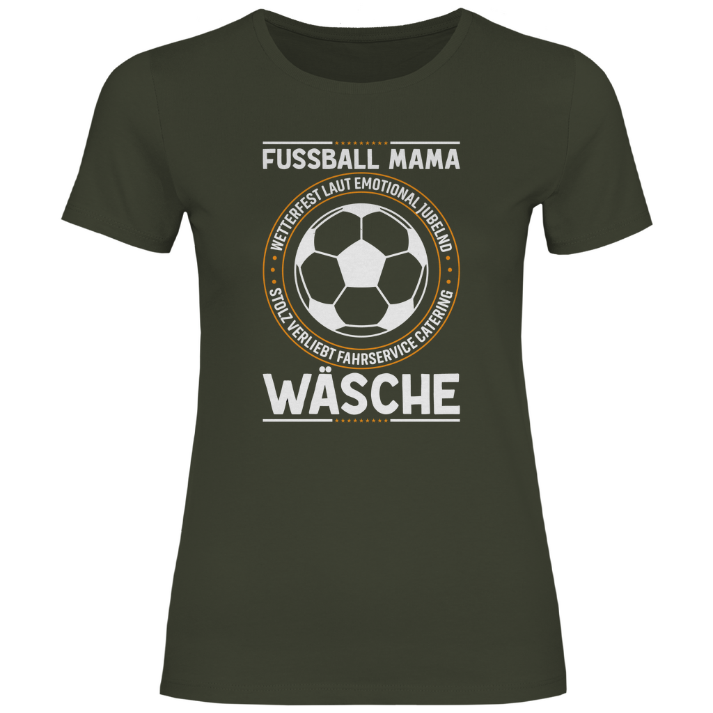 Damen T-Shirt Fußball-Mama