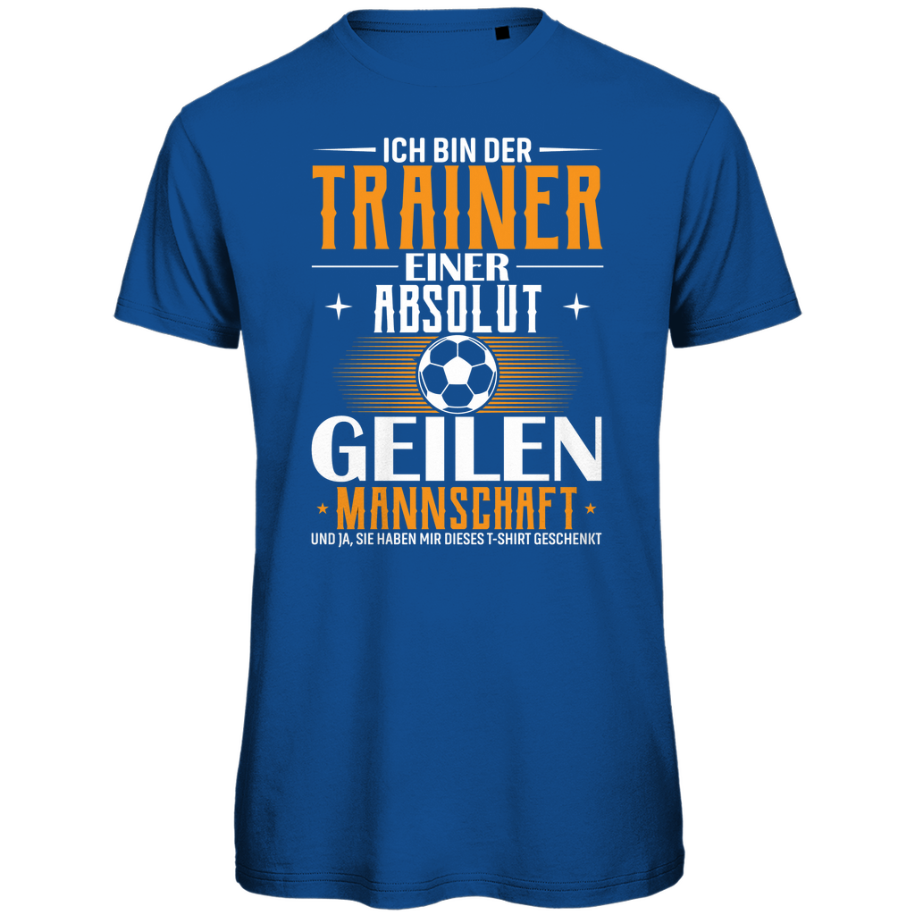 Herren Premium Bio T-Shirt Trainer