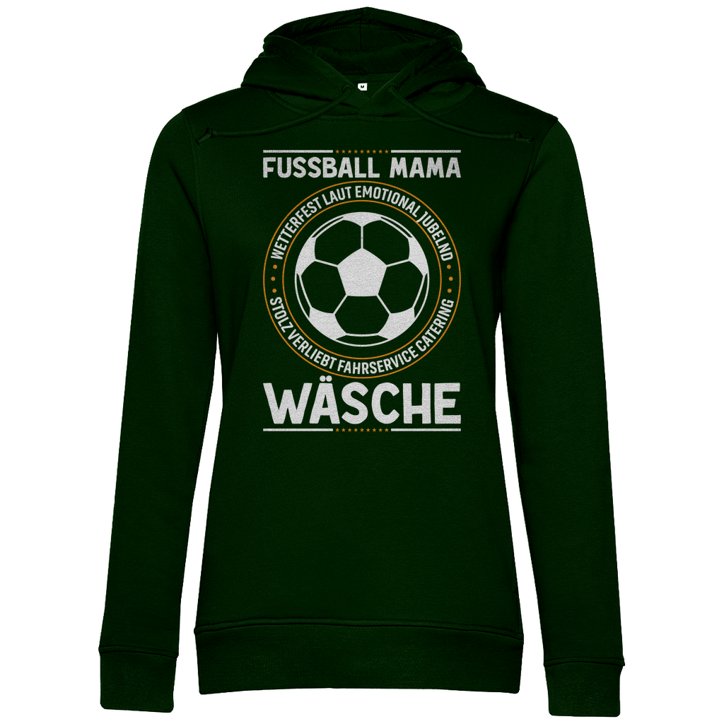 Damen Premium Bio Hoodie Fußball-Mama