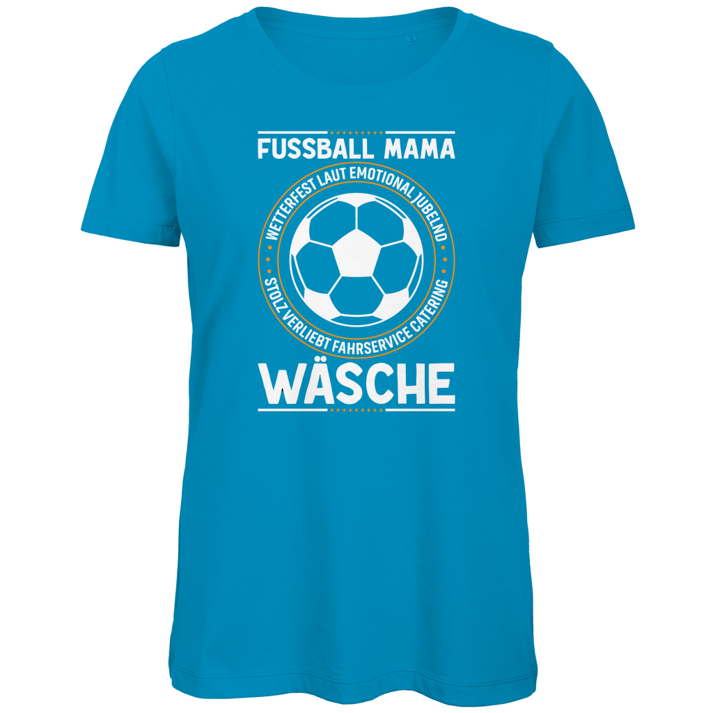 Damen Premium Bio T-Shirt Fußball-Mama