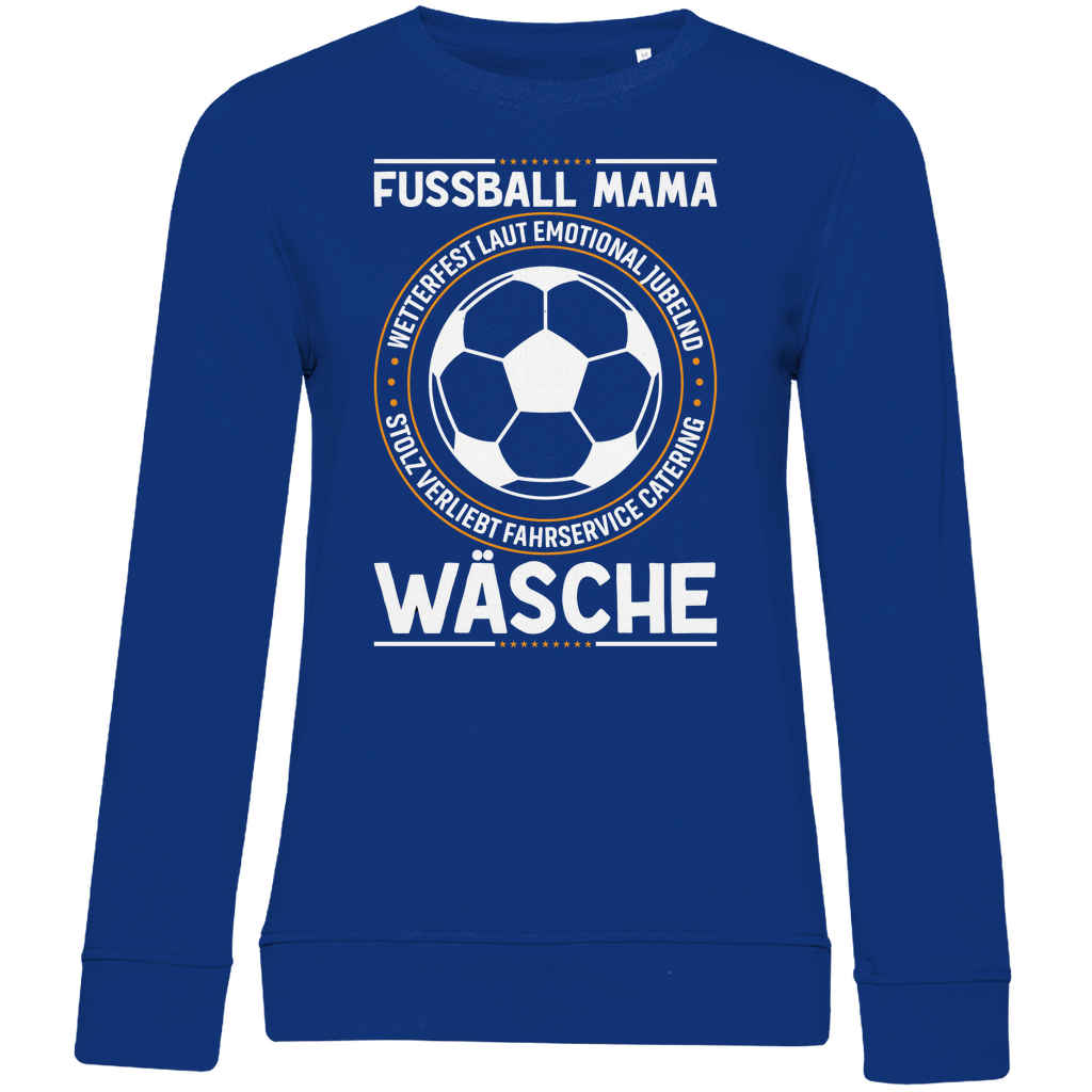 Damen Premium Bio Sweatshirt Fußball-Mama