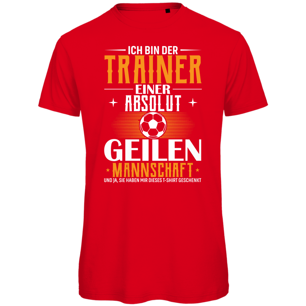 Herren Premium Bio T-Shirt Trainer