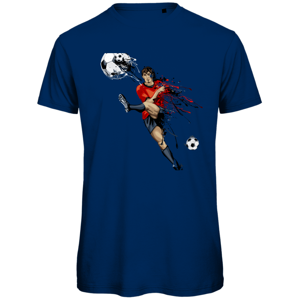 Herren Premium Bio T-Shirt Fußballer
