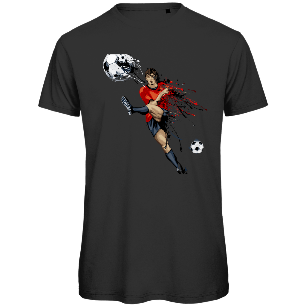Herren Premium Bio T-Shirt Fußballer