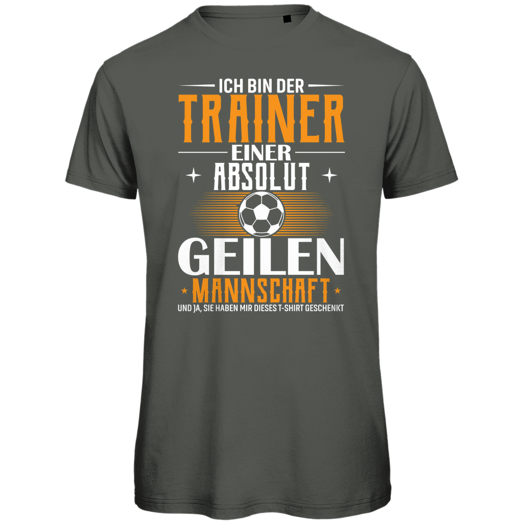 Herren Premium Bio T-Shirt Trainer