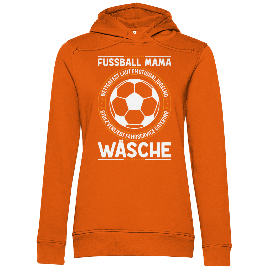 Damen Premium Bio Hoodie Fußball-Mama