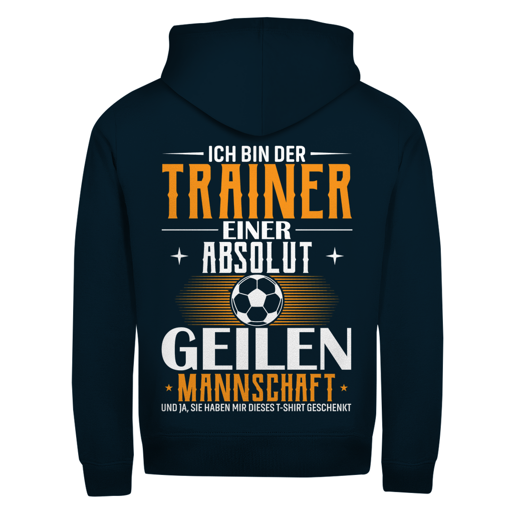 Herren Zipper Hoodie Trainer
