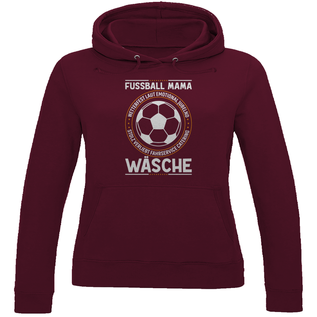 Damen Hoodie Fußball-Mama