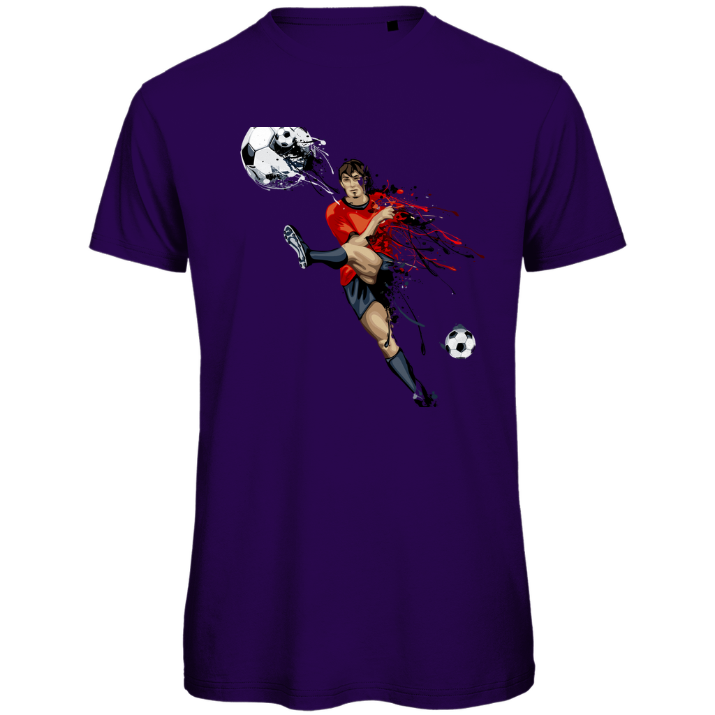 Herren Premium Bio T-Shirt Fußballer