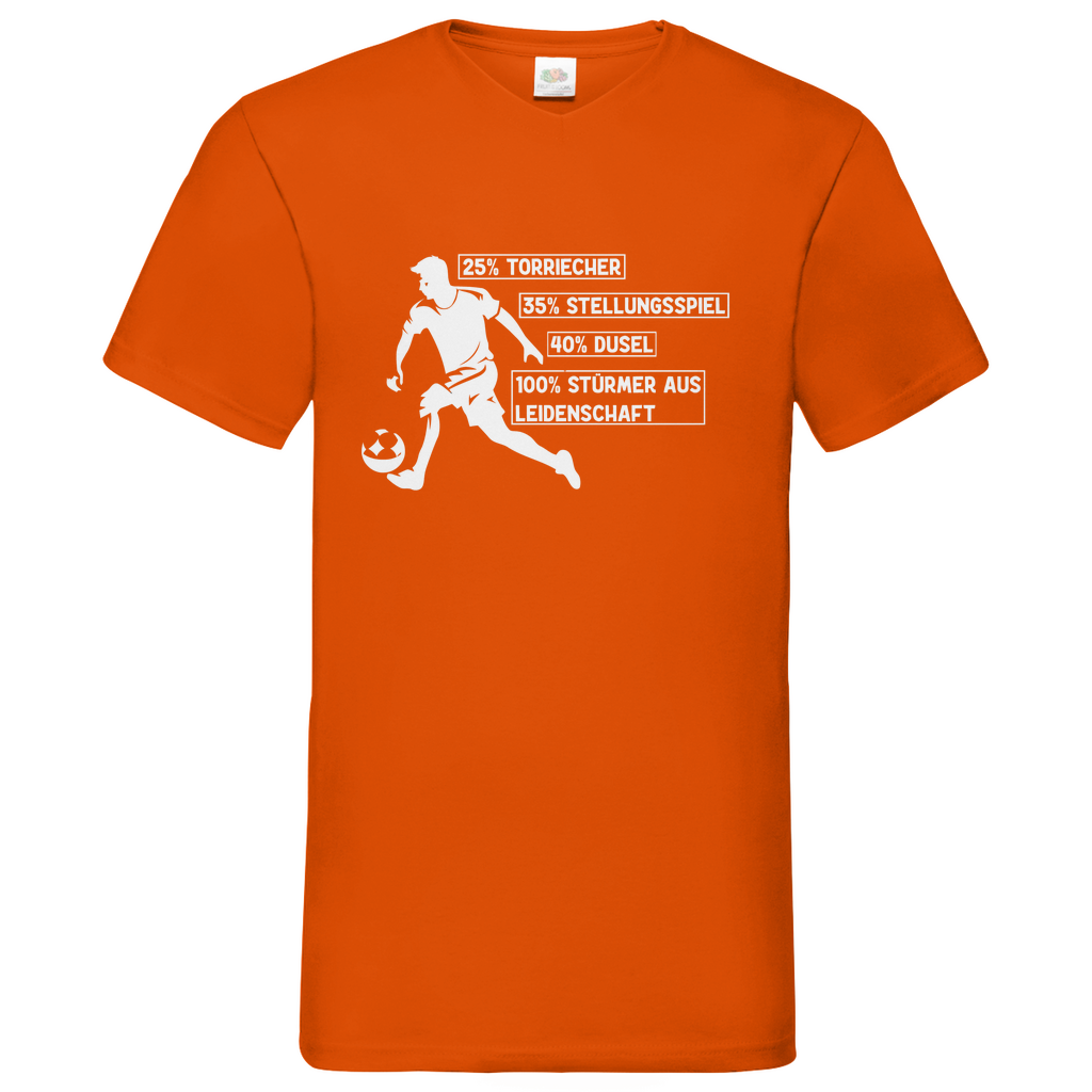 Herren Basic V-Neck T-Shirt Torriecher