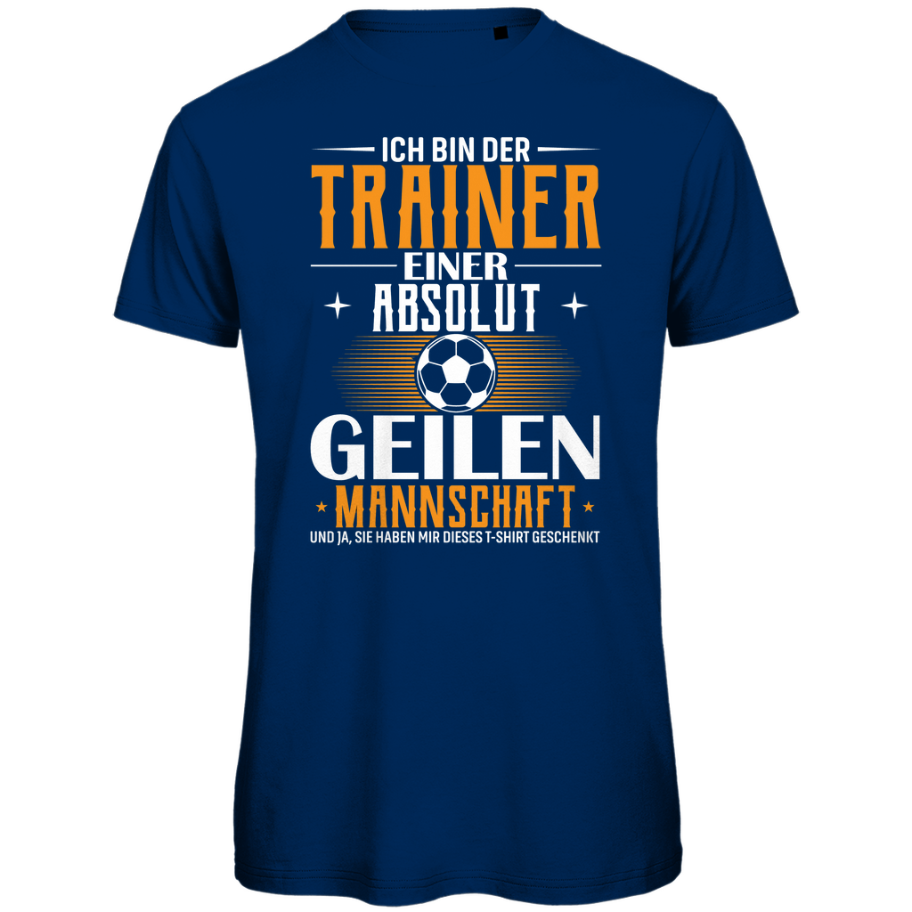 Herren Premium Bio T-Shirt Trainer