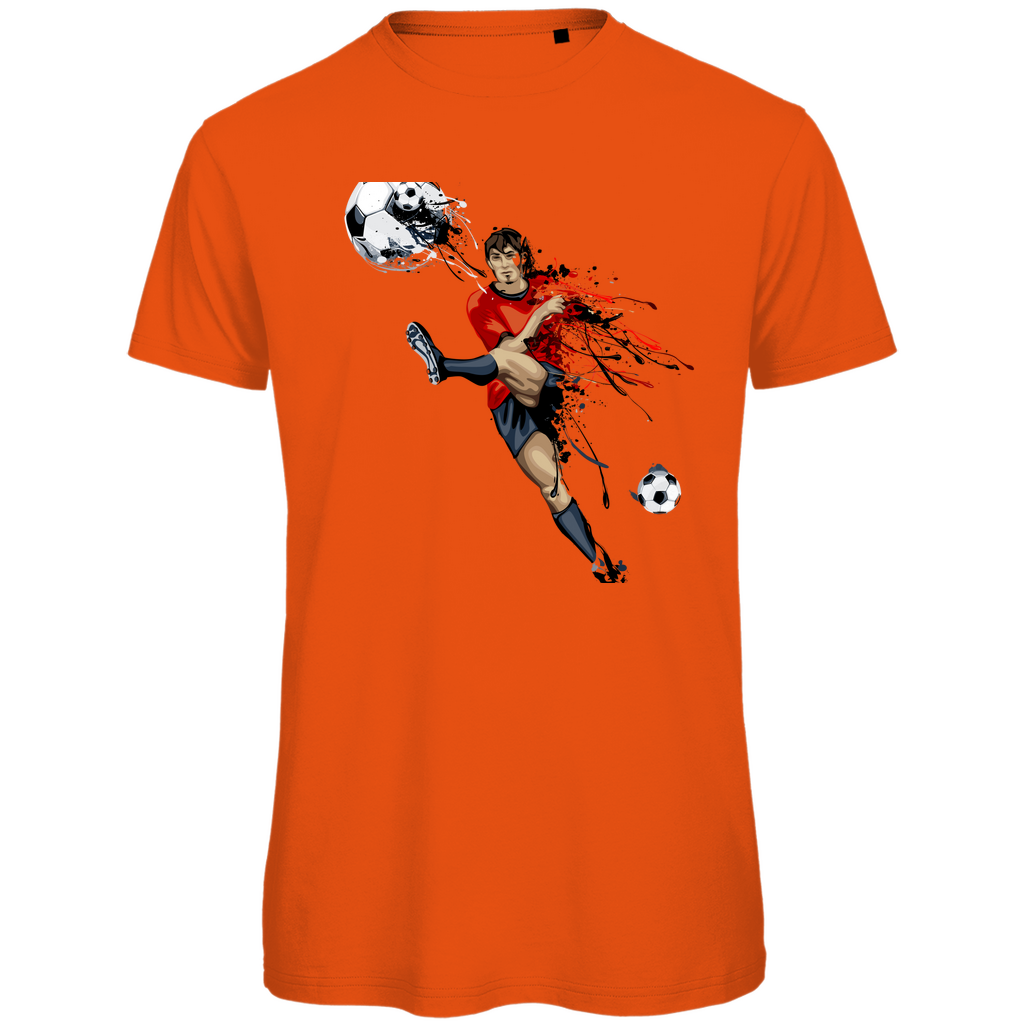 Herren Premium Bio T-Shirt Fußballer