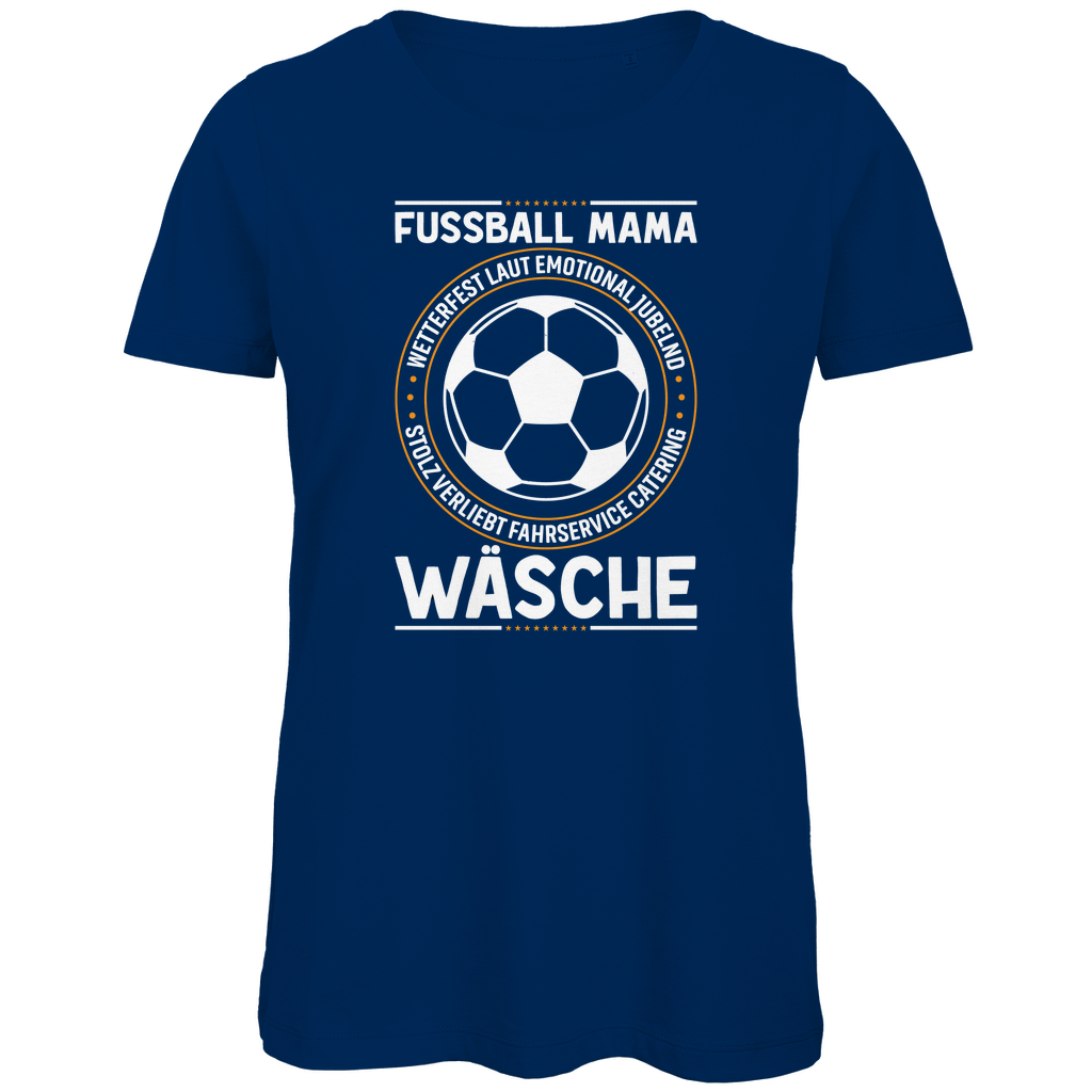 Damen Premium Bio T-Shirt Fußball-Mama