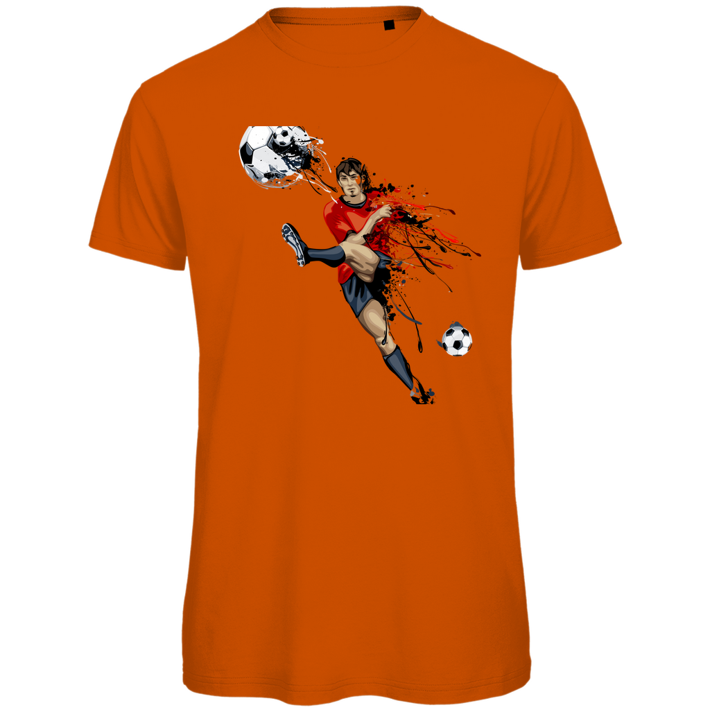 Herren Premium Bio T-Shirt Fußballer