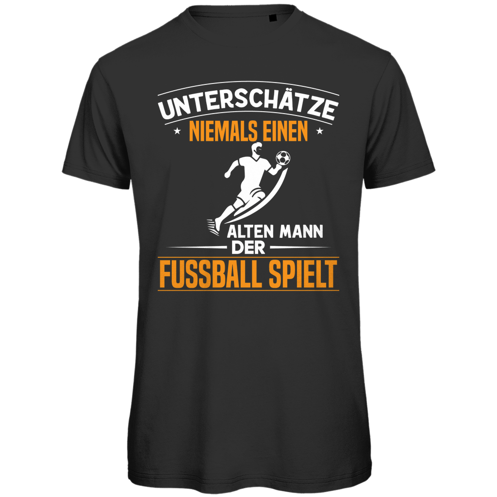 Herren Premium Bio T-Shirt Unterschätze Niemals