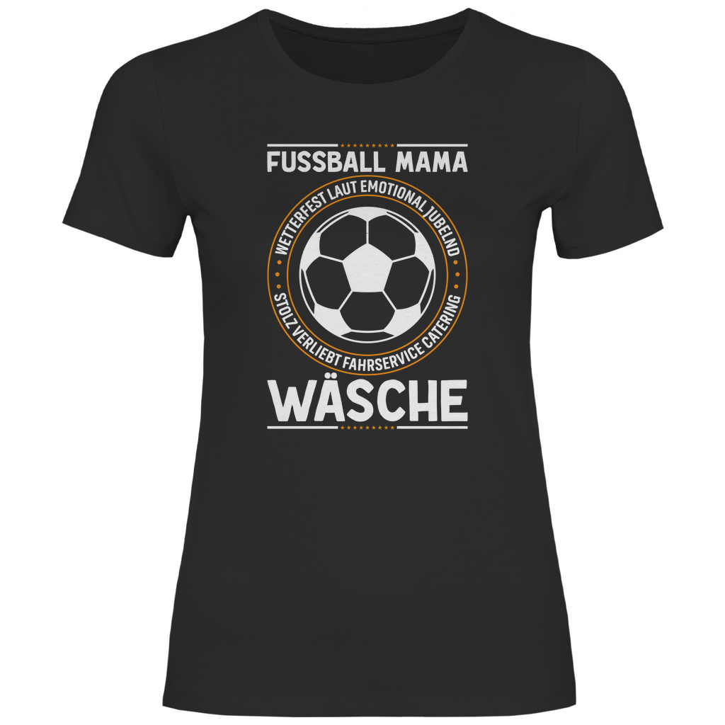 Damen T-Shirt Fußball-Mama