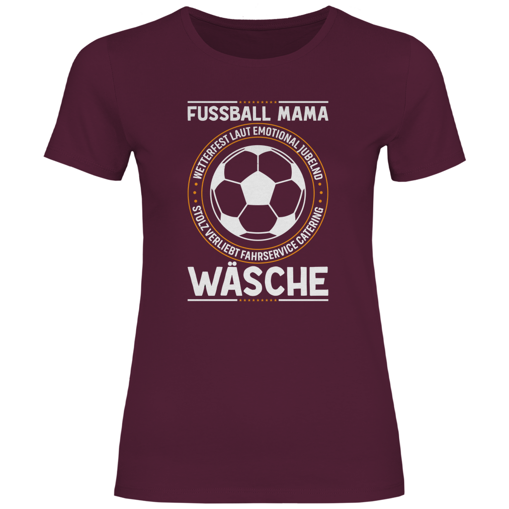 Damen T-Shirt Fußball-Mama