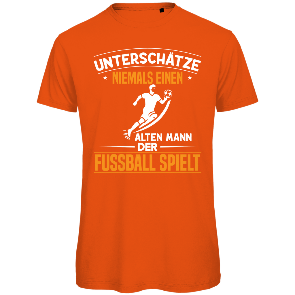 Herren Premium Bio T-Shirt Unterschätze Niemals