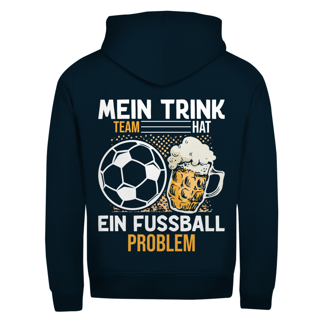 Herren Zipper Hoodie Trinkteam