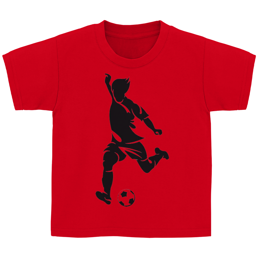 Kinder Basic T-Shirt Fußballer