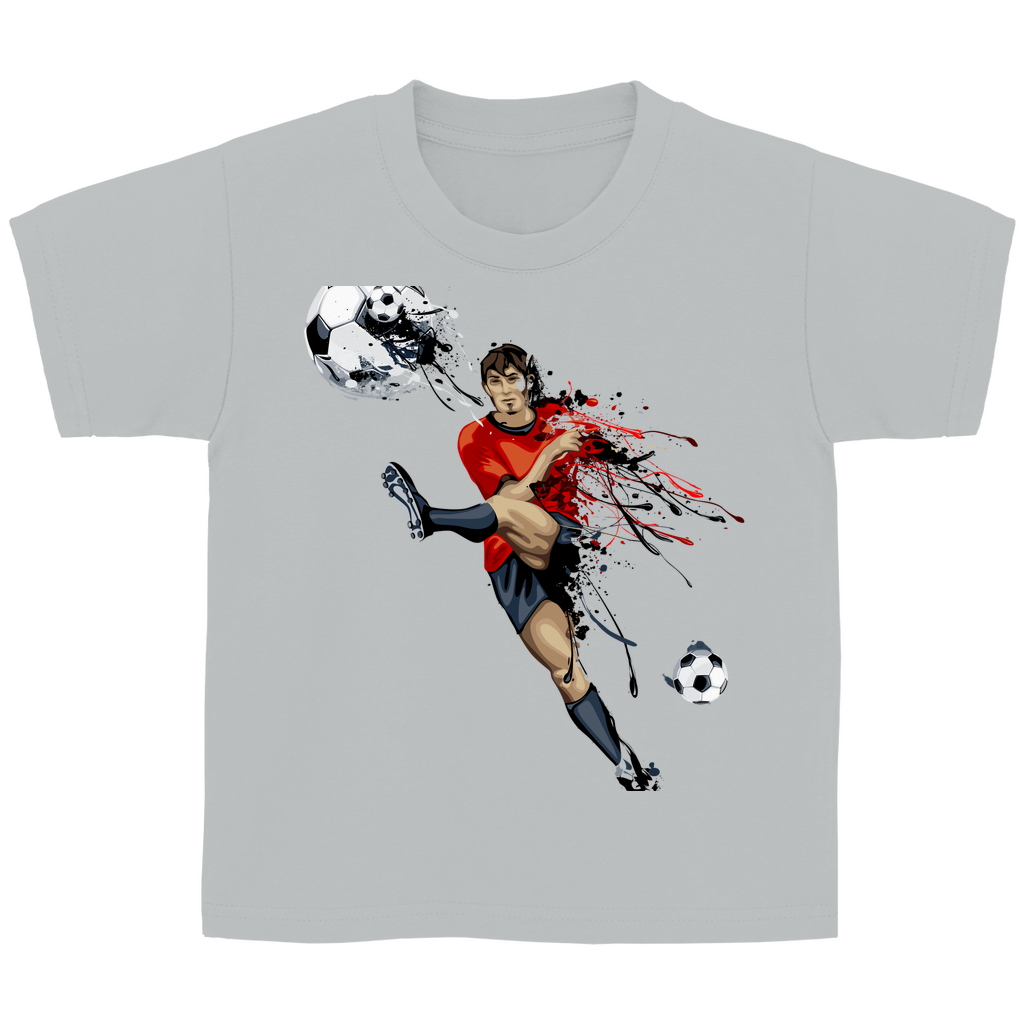 Kinder Basic T-Shirt Fußballer