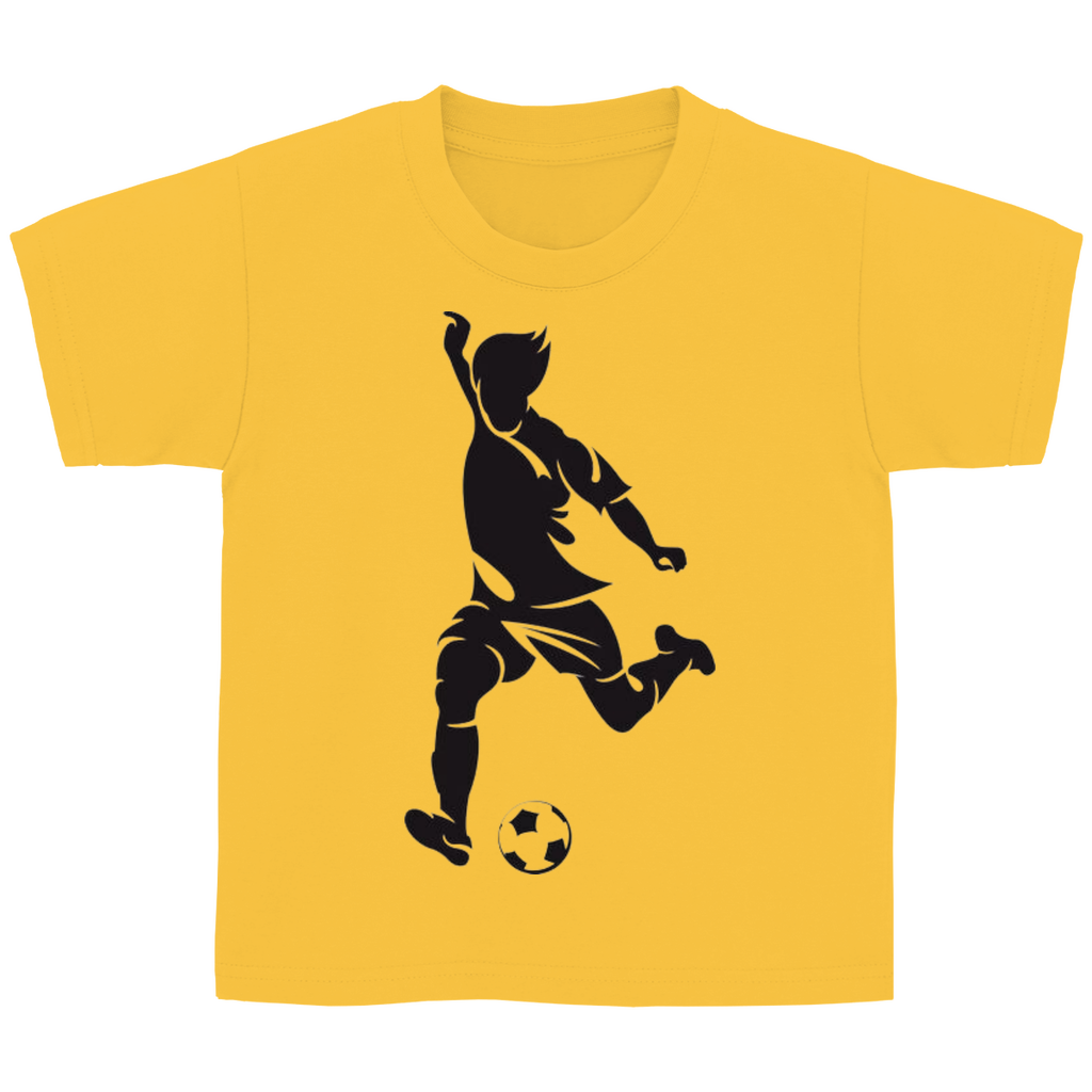 Kinder Basic T-Shirt Fußballer