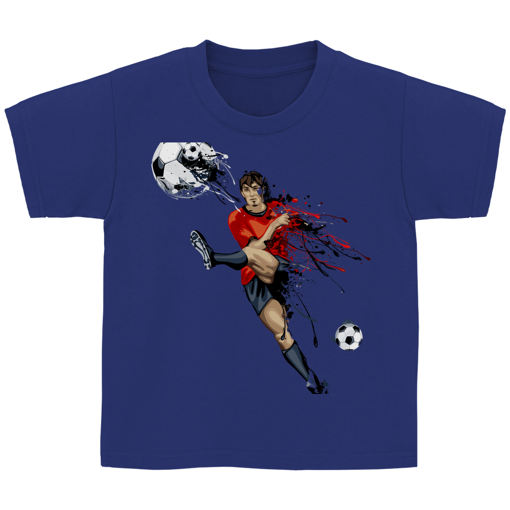 Kinder Basic T-Shirt Fußballer