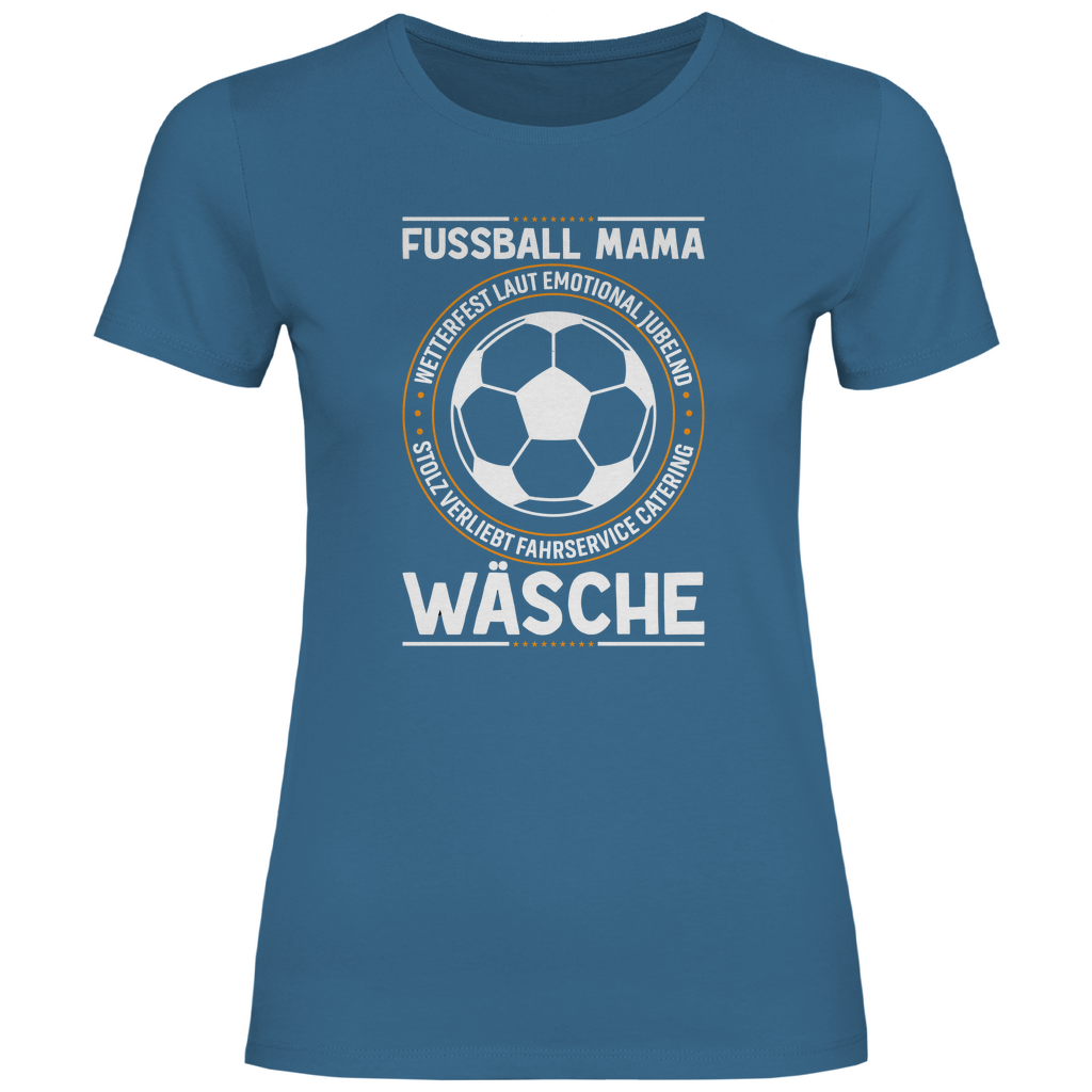 Damen T-Shirt Fußball-Mama