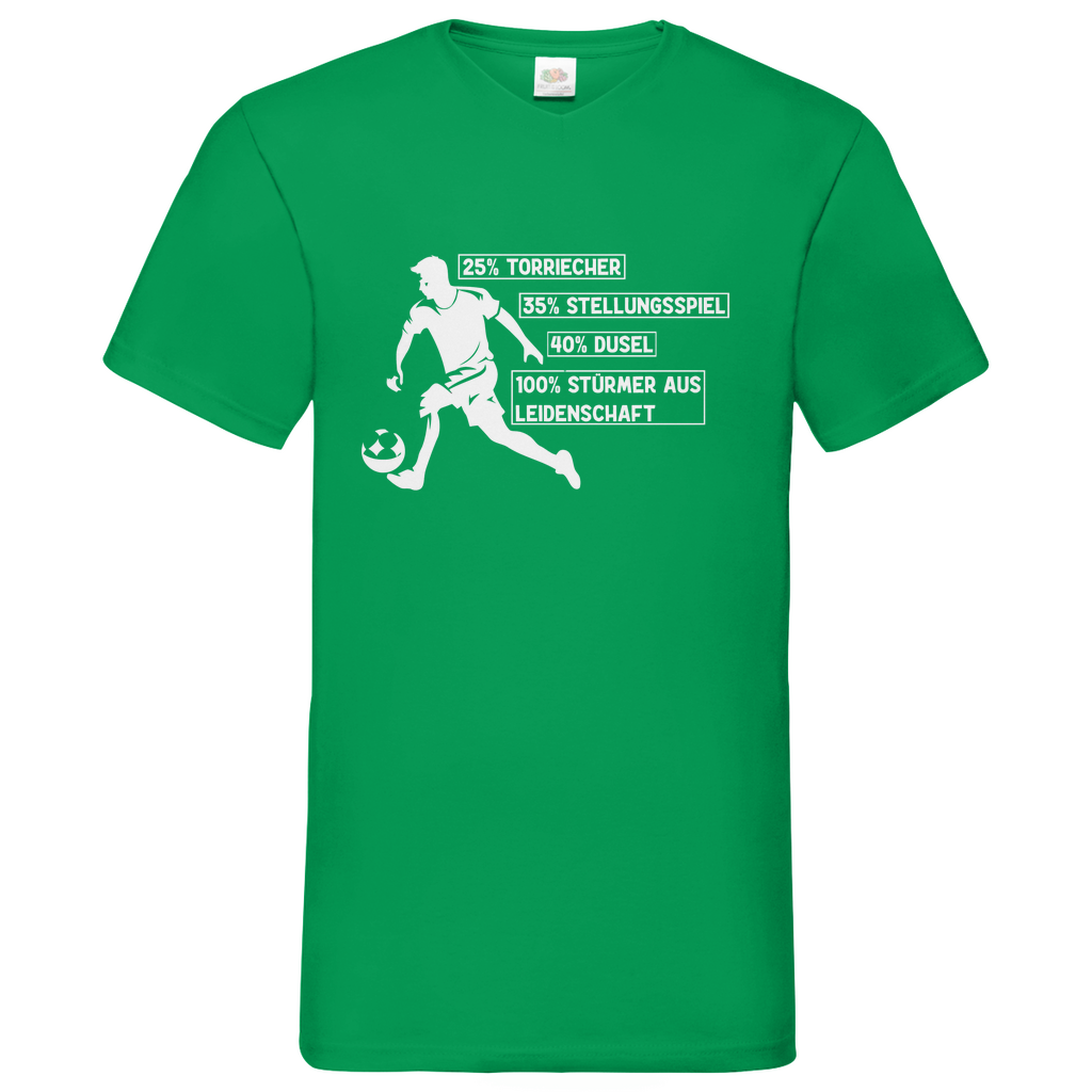 Herren Basic V-Neck T-Shirt Torriecher