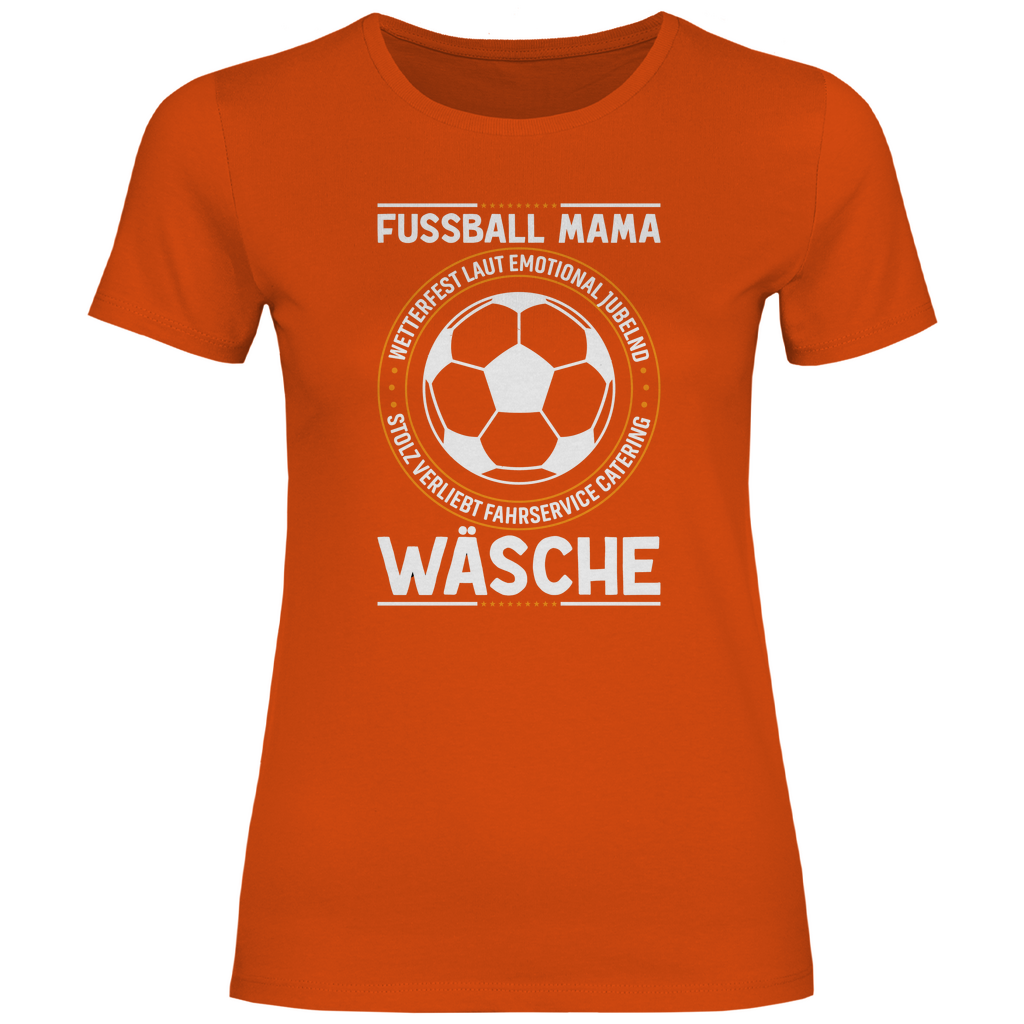 Damen T-Shirt Fußball-Mama
