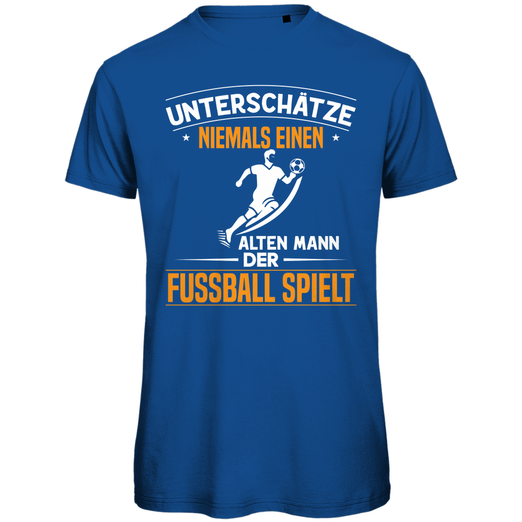 Herren Premium Bio T-Shirt Unterschätze Niemals